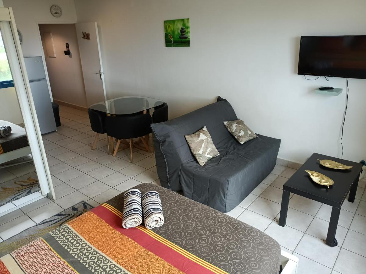 Entre Mer Et Montagne, Appartement Climatise, Vue Mer, Wifi 생트 마리 외부 사진