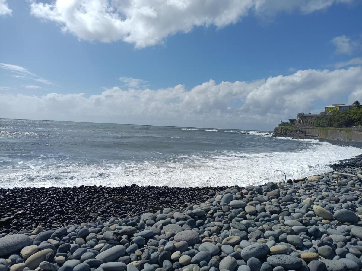 Entre Mer Et Montagne, Appartement Climatise, Vue Mer, Wifi 생트 마리 외부 사진